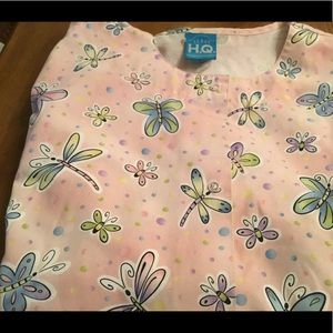 Butterfly Uniform Scrub Jacket